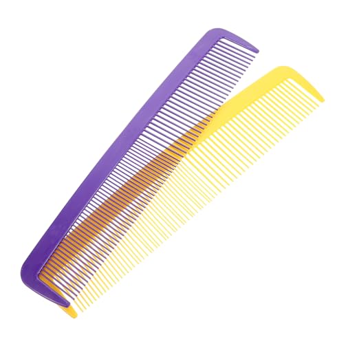 Abaodam 2st Clownkamm Halloween-accessoires Streich-party-dekoration Riesiger Kostümkamm Clown-kamm-performance-requisite Riesiger Kamm Halloween Großes Clown-kamm-accessoire Plastik von Abaodam