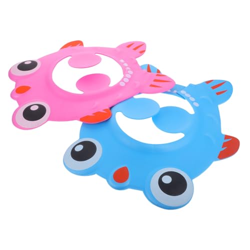 Abaodam 2st -duschmütze Badekappe Für Babys Haarwaschschild Für Kinder -dusche-hut -duschhaube Zum Haarewaschen Duschhut Für Kinder -shampoo-kappe Badehut Eva von Abaodam