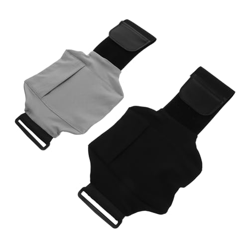 Abaodam 2stücke Handgelenktasche Zum Laufen Mit Klappgürtel Wasserdichtes Bein-geldbörsen-handyhalter Für Herren Und Damen Verstellbarer Sporttasche Für Schlüssel Und Karten Für von Abaodam