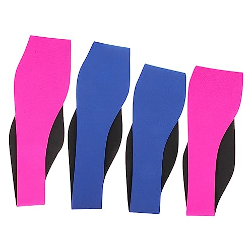 Abaodam 3 Sätze Schwimm Stirnband Farbige Ohrenschutz Kopfbänder Für Erwachsene Und Elastisches Yoga Headband Für Wassersport Und Langlebig Blau 4 Stück * 3 von Abaodam