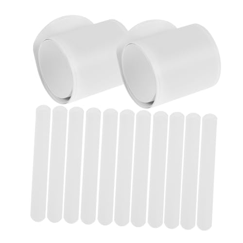 Abaodam 30 Stück Teiliges DIY Schnapparmband Beidseitig Weiße Blanko Slap Armbänder Kreative Bastelidee für Kindergeburtstag Malspaß für Jungen und Mädchen Einfach Anzulegen und von Abaodam