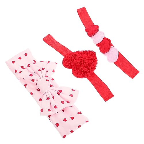 Abaodam 3st Baby-stirnbänder Für Mädchen Stirnband Für Kleinkinder Baby-haar-accessoire Haarbänder Für Kleinkinder Süßes Stirnband Baby-stirnband Kopfbedeckung Neugeboren Stoff Krawatte von Abaodam