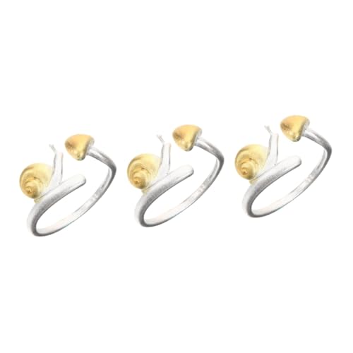 Abaodam 3st Ring Mit Pilzen Pilzringe Damenring Damengeschenke Süßer Pilzschneckenring Tierische Ringe Verstellbarer Offener Ring Erinnerungsgeschenk Mode Kupfer Schmücken Frau Abaodam 3st Ring Mit Pilzen Pilzringe Damenring Damengeschenke Süßer Pilzschneckenring Tierische Ringe Verstellbarer Offener Ring Erinnerungsgeschenk Mode Kupfer Schmücken Frau von Abaodam
