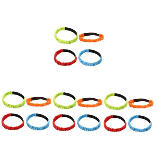 Abaodam 4 Sätze Elastische Beinrenn Bänder Für Eltern Junge Mädchen Interaktion Strapazierfähige Wettkampf Bänder Für Sportevents Und Spiele Bunte Farben Rot Blau Grün Orange 4 Stück * 4 Abaodam 4 Sätze Elastische Beinrenn Bänder Für Eltern Junge Mädchen Interaktion Strapazierfähige Wettkampf Bänder Für Sportevents Und Spiele Bunte Farben Rot Blau Grün Orange 4 Stück * 4 von Abaodam