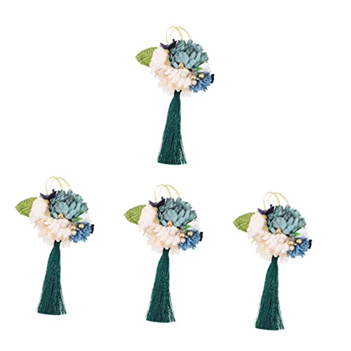 Abaodam 4 Stück Kimono Haarschmuck Blumenhaarspangen Für Frauen Haarspangen Aus Metall Für Damen Japanische Quaste Haaraccessoires Blumenspange China Stoff Japanischer Stil Braut von Abaodam