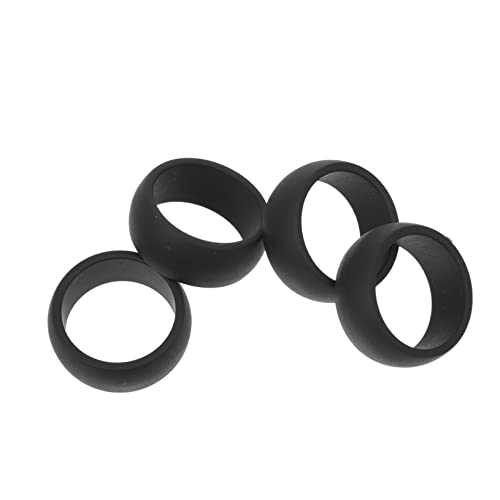 Abaodam 4 Stück Sport Silikonring Schlüsselring Zappelring Ringe Für Ästhetische Sport Build Ringe Ringbänder Für Frauen Fingerringe Für Protektorengel von Abaodam