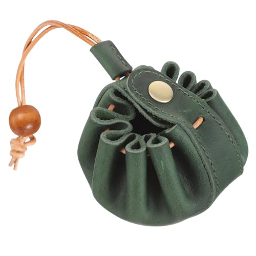 Abaodam Beutel Rollenspiel 4 Stück Tasche Mit Kordelzug Mini-würfel Verpackungsbeutel Münzbeutel Für Damen Beutel Mit Spielperlen Vintage-geldbörse Dekorative Würfeltasche Mini- Echtes Leder Green Abaodam Beutel Rollenspiel 4 Stück Tasche Mit Kordelzug Mini-würfel Verpackungsbeutel Münzbeutel Für Damen Beutel Mit Spielperlen Vintage-geldbörse Dekorative Würfeltasche Mini- Echtes Leder Green von Abaodam