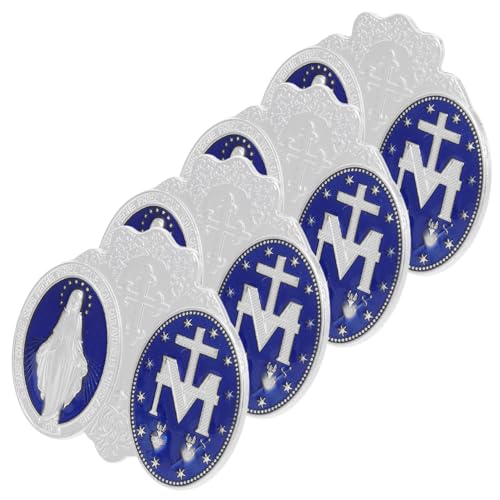 Abaodam 4 Stück Vintage Emaille Pins Zinklegierung Retro Handwerk Desktop Klappbare Abzeichen Indoor Statue Büro Dekoration Tischfigur Erinnerungsschmuck von Abaodam