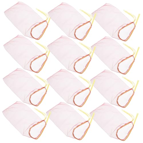 Abaodam 50 Stück Netzbeutel Gewebte Tasche Wiederverwendbares Gemüsenetz Kleine Netzbeutel Netzbeutel Mit Kordelzug Netz Hängebeutel Für Zwiebeln Kartoffelsäcke Netzbeutel Für von Abaodam