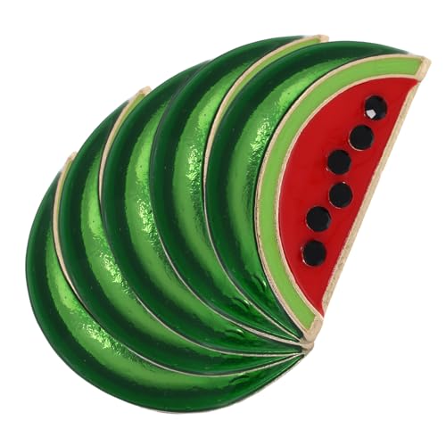 Abaodam 5stücke Wassermelonen-anstecknadel Cartoon-brosche Für Kleider Strickjacken Schal Pullover Mit Clip Befestigung Für Damen Herren Outfit Accessoires von Abaodam