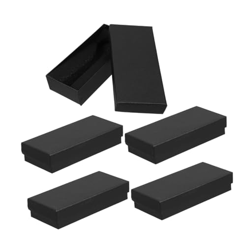 Abaodam 5stücke Reise-uhrenbox Mit Deckel Und Boden Tragbare Uhrenkoffer Für Männer Und Frauen Einfache Aufbewahrungsbox Zur Sicheren Platzierung Und Schutz Ihrer Uhr von Abaodam