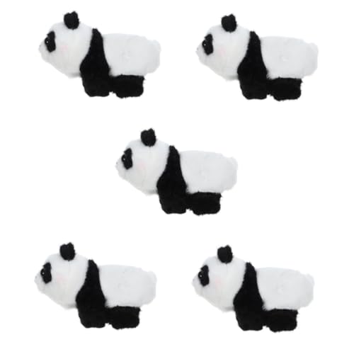 Abaodam 5st Panda-armband Tier Handkette Handgelenkband Armbänder Gefülltes Schlagarmband Süßes Slap-armband Armband Für Die Dekoration Partyzubehör Schlagbänder Kappy Tuch Plüschpuppen von Abaodam