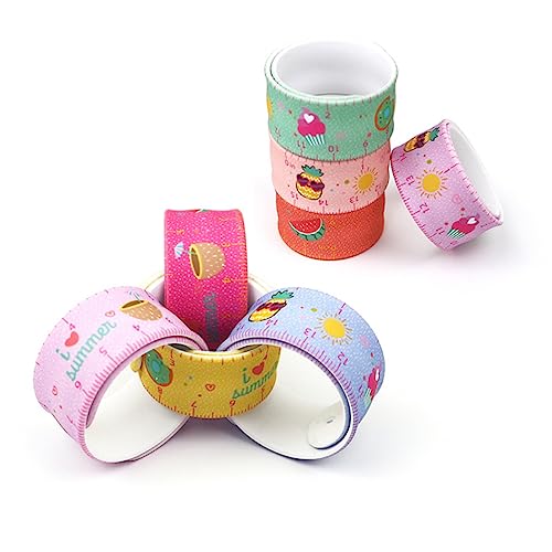 Abaodam 6St armbänder für kinder watches spielwaren Kindergeburtstag spielzeug Silikonarmbänder Kinderarmbänder Kinderparty einhandzwinge schmecken Armband Geschenk Herrscher Silikonschlag von Abaodam