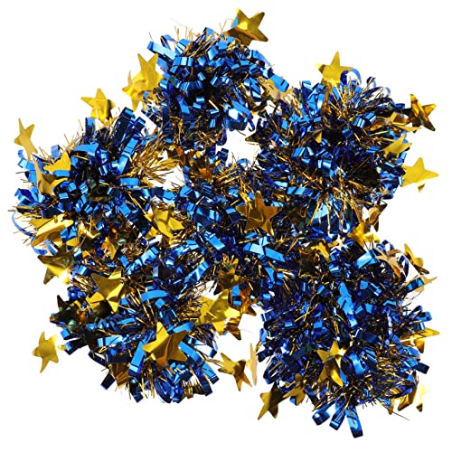 Abaodam 6Stücke Teiliges Cheerleader Pompons Glitzernde Handblumen für Sportevents Tanzaufführungen Wiederverwendbar und Langlebig für Design von Abaodam