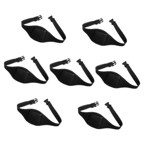 Abaodam Trainer Tasche Mikro 7 Teilige Mikrofon Aerobic Tasche Schwarze Tragetasche Gürteltasche Für Damen Schwarzer Rucksack Handtasche Mikrofongürtel Mikrofonarmständer Workout Mikrofontasche von Abaodam