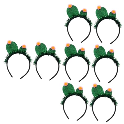 Abaodam 8 Stk Stirnband Mädchen Haarbänder Für Damenhaar Luau-partyzubehör Kopf Bopper Partyzubehör Für Erwachsene Haarschmuck Für Damen Stirnbänder Modellieren Bankett Hawaii Grüßer von Abaodam