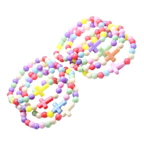 Abaodam 8 Stück Teiliges Kreuz Armband aus Leichtem Modisch und Vielseitig für Damen jeder Altersgruppe Geeignet für Hochzeit Party Alltag und Besondere Anlässe Zufällige Zufällige Farbe von Abaodam