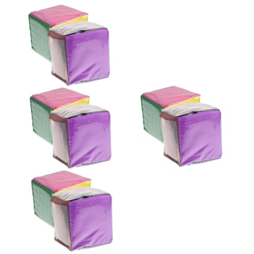 Abaodam 8stücke Lernwürfel Mit Durchsichtigen Taschen -Spielzeug Für Mädchen Interaktive Eltern- Mädchen-Spiele Partyspiel-Requisiten von Abaodam