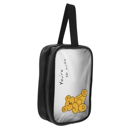 Abaodam Transparente Kosmetiktasche Mit Reißverschluss Wasserdichter Make-up-Taschen-Organizer Reise-toilettenbeutel Kosmetikhandtasche Aufbewahrungsbox Für Beauty-Produkte von Abaodam