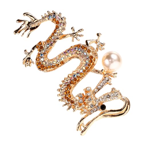 Abaodam Drachen Anhänger Schlüsselanhänger Metall Charm für Selbstgemacht Halskette Chinesischer Stil Retro Drachen Design für Frauen Geschenkidee für Bastelarbeiten von Abaodam