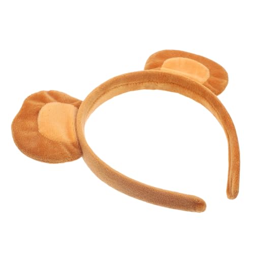 Abaodam Cosplay Affenohren Haarreif Weiches Stirnband Bequem für Party Festival Geeignet als Lustiges Kopfschmuck Zubehör für Mädchen Frauen von Abaodam
