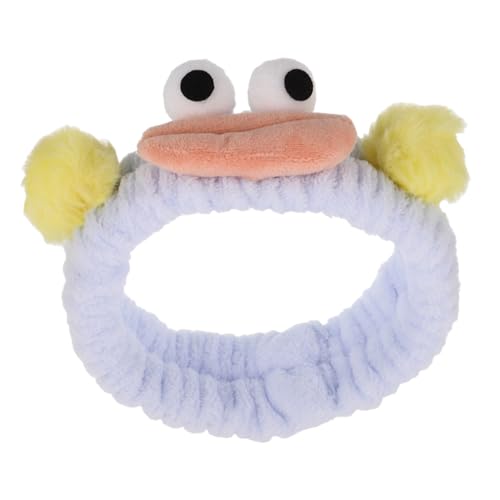 Abaodam Elastisches Kopftuch Für Damen Spa-haar-accessoire Weiches Plüsch Hautpflege-stirnband Gesichtswaschband Für Mädchen Yoga Dusche Cartoon-look von Abaodam