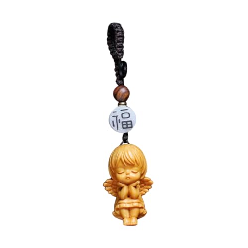 Abaodam Engel-ornament Aus Holz Mit Flügeln Hängendes Auto-rückspiegel-dekor Religiöses Engel-anhänger Für Wohnakzente Und Schreibtischdekoration Handgefertigte Skulptur Für Garten Abaodam Engel-ornament Aus Holz Mit Flügeln Hängendes Auto-rückspiegel-dekor Religiöses Engel-anhänger Für Wohnakzente Und Schreibtischdekoration Handgefertigte Skulptur Für Garten von Abaodam