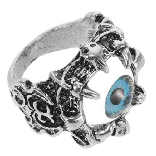 Abaodam Evil Eye Alloy Unisex Statement Schmuck Retro Halloween Accessoire Stilvoller Fingerschmuck für und Frauen von Abaodam
