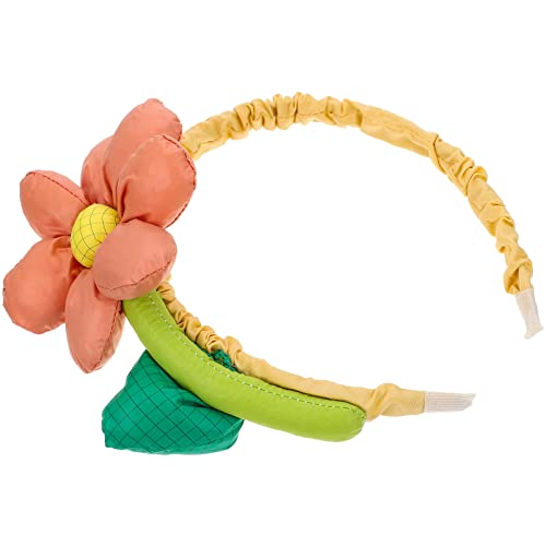 Abaodam Haarschmuck Für Die Braut 1 Stücke Sonnenblume Stirnband Party Kostüm Zubehör Kinder Tuch Haarband Hochzeitsdekoration von Abaodam