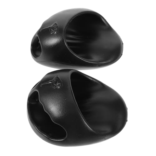 Abaodam Halbsohlen Ballettschuhe aus Flexiblem Material Wiederverwendbar und Waschbar Schmerzreduzierend und Druckmindernd Geeignet für Ballett Yoga und Erwachsene Klassisch Schwarz von Abaodam