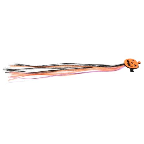 Abaodam Halloween Haarklammer mit Kürbis Design Dekorative Haarverlängerung für Frauen für Halloween Cosplay und Partys Vielseitig Einsetzbar Sorgt für Natürliches Haar und Bringt Ihr von Abaodam