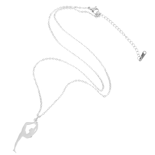 Abaodam Halskette für Damen und Herren Langlebiger Anhänger Sportlicher Halsschmuck für Menschen für Gymnastikliebhaber Abaodam Halskette für Damen und Herren Langlebiger Anhänger Sportlicher Halsschmuck für Menschen für Gymnastikliebhaber von Abaodam