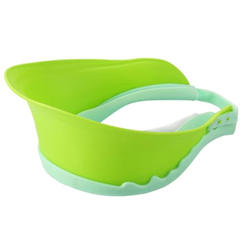 Abaodam Hut aus Silikon duschhaube badekappe für badekappe kind duschhaube badekappen bademantel badekappen Babyparty Haarwaschkappe Green von Abaodam