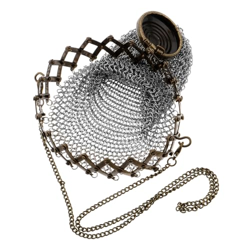 Abaodam Kasten Antike Coin Box Retro-Geldbörse Gate Top Change -Geldbörse Klassischer Wechselhalter Retro -Wechselbeutel Twist Lid Mesh Purse Rostfreier Stahl Abaodam Kasten Antike Coin Box Retro-Geldbörse Gate Top Change -Geldbörse Klassischer Wechselhalter Retro -Wechselbeutel Twist Lid Mesh Purse Rostfreier Stahl von Abaodam