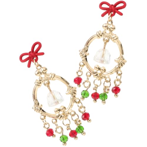 Abaodam Kristall Glocken Ohrringe Damen Weihnachts Ohrringe Dekorative Ohrhänger Silber Nadel Modisch Vielseitig Für Festliche Anlässe Mädchen Schmuck Abaodam Kristall Glocken Ohrringe Damen Weihnachts Ohrringe Dekorative Ohrhänger Silber Nadel Modisch Vielseitig Für Festliche Anlässe Mädchen Schmuck von Abaodam