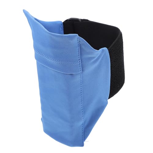 Abaodam Laufende Bein Tasche für Smartphone Verstellbare rutschfeste Multifunktions Sporttasche für Männer und Frauen Beim Laufen Radfahren Alltag Himmelblau von Abaodam