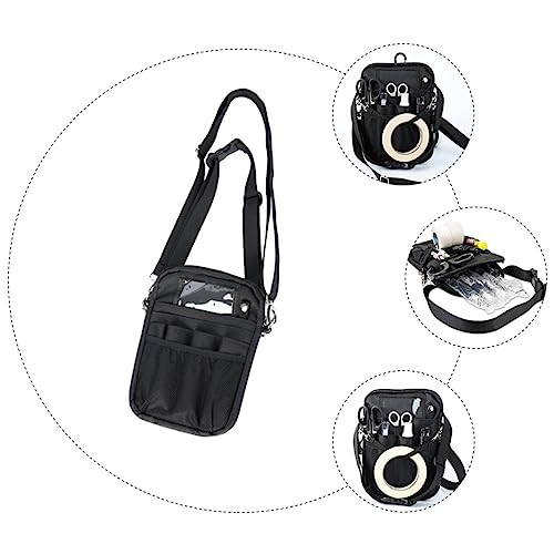 Abaodam Multifunktionale Arbeitstasche für Krankenschwestern Verstellbare Gürteltasche mit Mehreren Fächern Strapazierfähige Crossbody und Schultertasche für Medizinisches Personal und von Abaodam