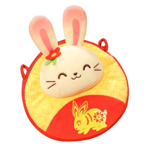 Abaodam Neujahrs Plüsch Kaninchen Geldbörse Umhängetasche Für Retro Design Für Zu Besonderen Anlässen Wie Neujahr Geburtstage Und Hochzeiten von Abaodam