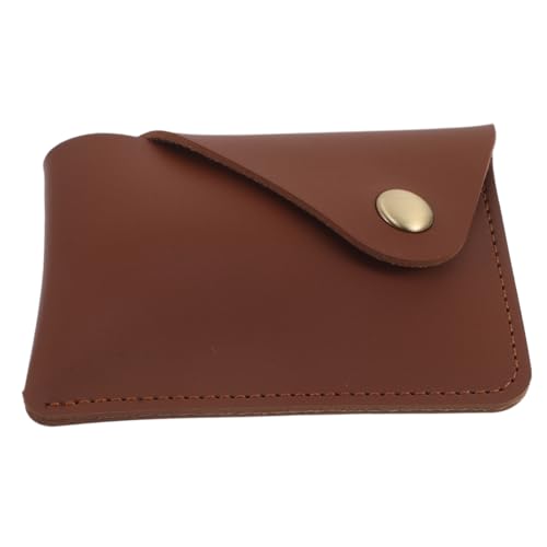 Abaodam Kleiner Kartenetui PU Vintage Geldbörse mit Münzfach Schlanker Kreditkarten Organizer für Damen Kompakt und Leicht für Handtaschen und Reisen von Abaodam