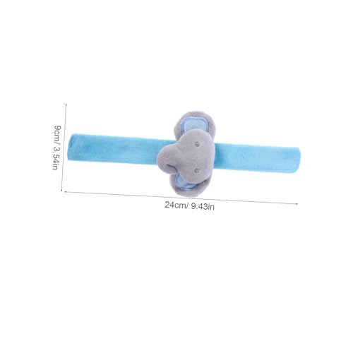 Abaodam Plüsch Elefant Slap Armband Weiches Kuscheltier Klatscharmband Tierisches Design für Party Geburtstag Dschungel Themen Geeignet Sicher und Bequem von Abaodam