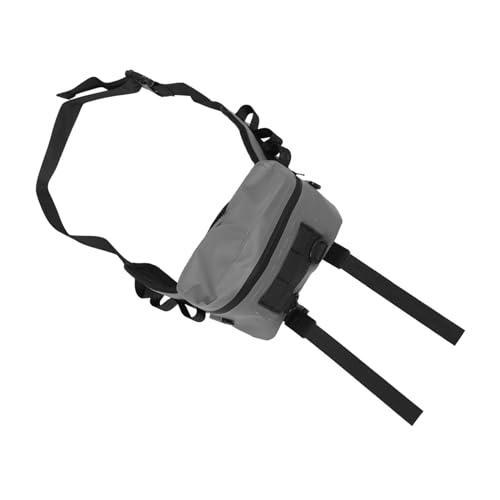 Abaodam wasserdichte Herren-umhängetasche Angeltasche Mit Rutenhalter Brusttasche Zum Fliegenfischen Outdoor-hüfttasche Mit Viel Stauraum Für Angelausrüstung von Abaodam