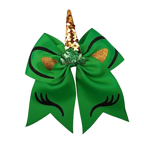 Abaodam Schleife Haarnadel Haarspangen Für Mädchen U Geformtes Haar Haarzubehör Für Mädchen Bowknot-haarnadel Haarschmuck Für Bowknot-haarschmuck Bowknot-clips Grün Stoff von Abaodam