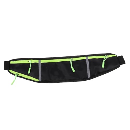 Abaodam Sportliche Hüfttasche für Männer wasserdichte Bauchtasche mit Verstellbarem Gürtel für Joggen Radfahren und Outdoor Aktivitäten Kopfhörerloch und Ausreichend Stauraum für Handy von Abaodam