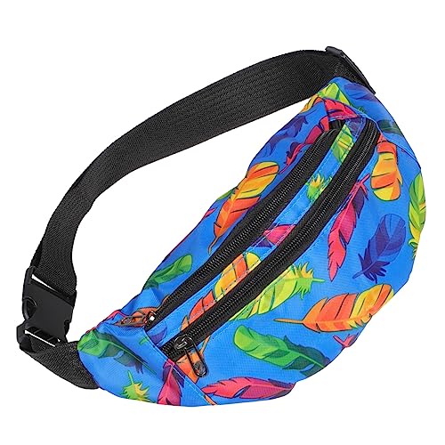 Abaodam Sportliche Verstellbare Herren Crossbody Tasche aus Strapazierfähigem Nylon Vielseitig als Schulter oder Bauchtasche Nutzbar Leicht Praktisch für Alltag und Outdoor Aktivitäten von Abaodam