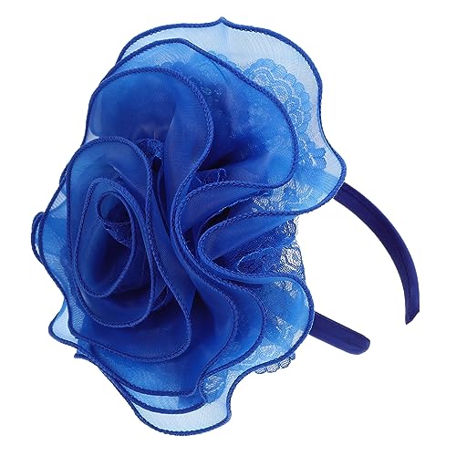 Abaodam Fascinator-mütze Für Damen Tea-party-hut-stirnband Stirnband Für Die Teeparty Fascinator-hut-stirnband Florale Haaraccessoires Stirnbänder Jahrgang Spitze Fräulein Große von Abaodam