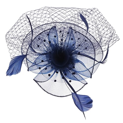 Abaodam Braut-fascinator Haarschmuck Für Die Braut Kopfbedeckung Tea-party-stirnband Fascinator-hut Teepartyhut Für Frauen Fascinator-stirnband Europäisch Und Amerikanisch Zylinder von Abaodam