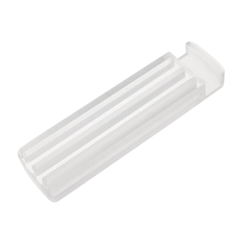 Abaodam Transparenter Gitarren-Plektrum Organizer Plectrum Box Kratzfestes Pick Aufbewahrungssystem für Akustik Bass Vielseitiger Tragbarer Halter für Studio Bühne Zuhause Einfacher von Abaodam