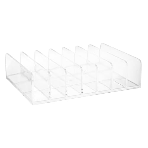 Abaodam Transparenter Schubladen-organizer Für Make-up Und Nagelzubehör Multi-aufbewahrungsbox Mit Durchsichtigen Schubladen Für Schminktisch Schreibtisch Und Küche Stapelbar Und Platzspar von Abaodam