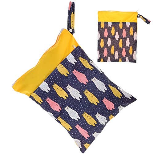 Abaodam Wickeltasche Organisationsbeutel Nasstasche Für Babywindeln Kompakt Und Leicht von Abaodam