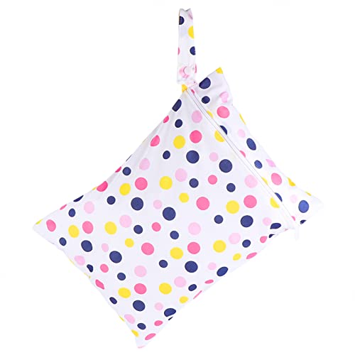 Abaodam Wiederverwendbarer Windel Nassbeutel wasserdichte Wickeltasche für Kompakt Vielseitig für Schwimmsachen von Abaodam